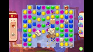 HomeScapes Level 657 no boosters (17 moves)