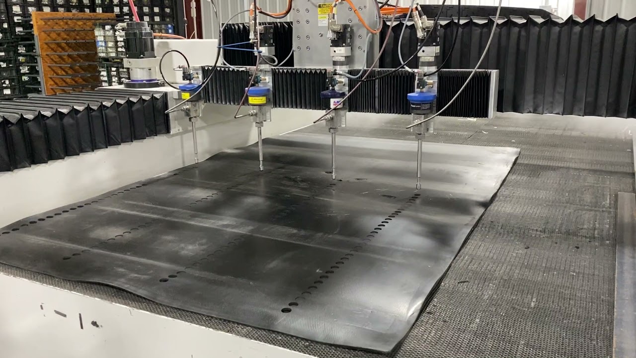 Flex Machine Tools FlexJet Fastest Moving Waterjet YouTube