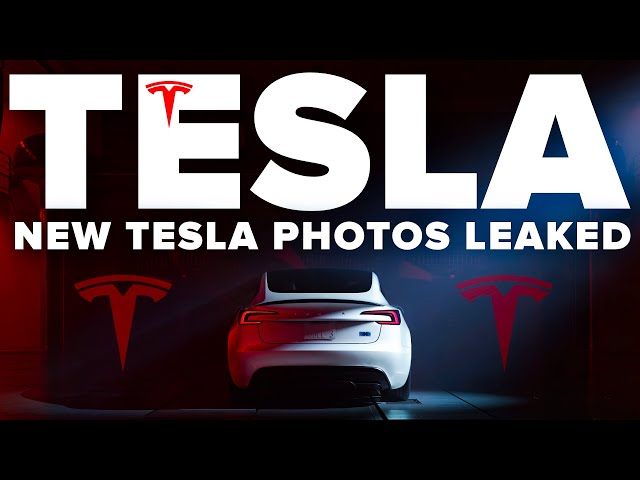 NEW Tesla Photos LEAKED | This Is Incredible class=