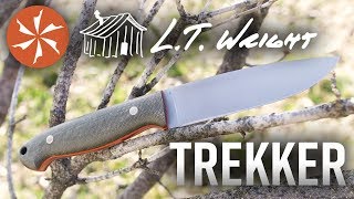 L.T. Wright Trekker Survival and Hunting Fixed Blade Knife Now Available at KnifeCenter.com