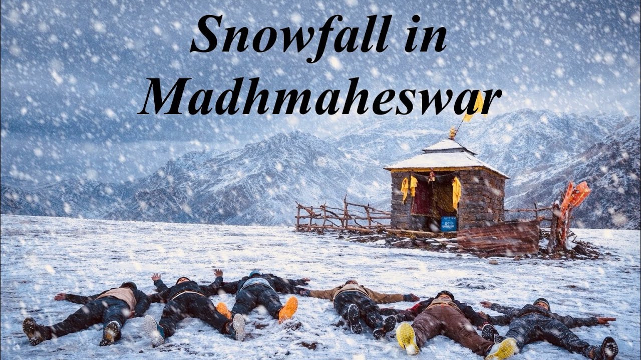 Day 3 | first Snowfall on My Birthday ❄️ | Mahadev’s Blessings in Madhmaheshwar 🔱