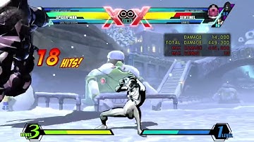 Umvc3: spider man web throw