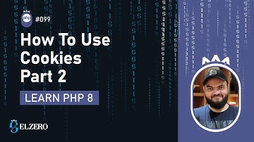 Learn PHP 8 In Arabic 2022 - #099 - How To Use Cookies Part 2