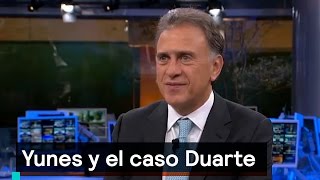 El gobernador Yunes habla de su investigación personal sobre el caso Duarte  Despierta con Loret