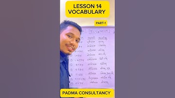 Japanese Lesson 14 Vocabulary #japaneselanguage #education #youtubeshorts #japanese #youtubevideo #