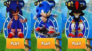 Sonic Dash - Sonic.EXE vs Movie Sonic vs Shadow.EXE vs All Bosses Zazz Eggman All 75 Characters