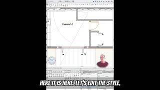 Wall Lines for Doors and Ceilings #vectorworks #vectorworkstutor #jonathanpickup