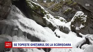 Ghețarul de la Scărișoara, printre cei mai mari din lume, se topește într-un ritm accelerat