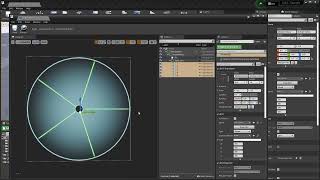 Create a radials menu inside UnrealEngine with LGUI plugin