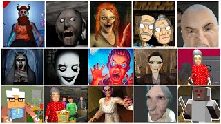 Granny 👵🏼 Caught Scene Battle part 12 - Granny+Ice Scream Granny+Neighbor Granny+Granny Doll & More screenshot 3