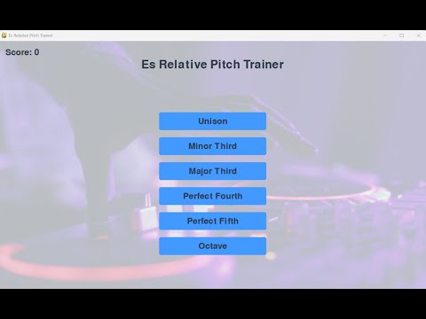 Es Relative Pitch trainer