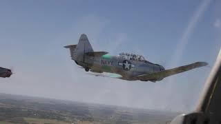 T 6 Thunder Sutton Ridge Farm Flyover 2021