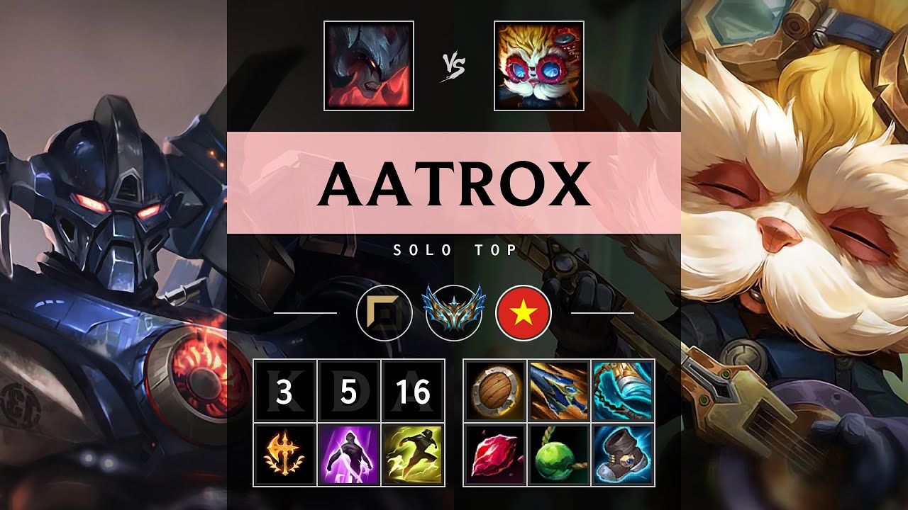 Aatrox Top vs Heimerdinger - VN Challenger Patch 25.07