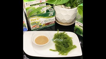 Cách Chế Biến Rong Nho Tách Nước Tươi Ngon | Rong Nho Việt