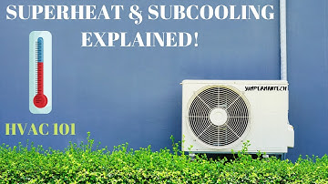 SUPERHEAT And SUBCOOLING Explained (HVAC 101) Simple & Easy