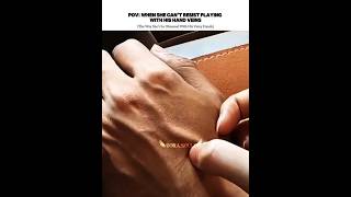 The way she's so obsessed with his veins🌚✨️ll #relatable #trending #aesthetic #shorts #bts #fypシ