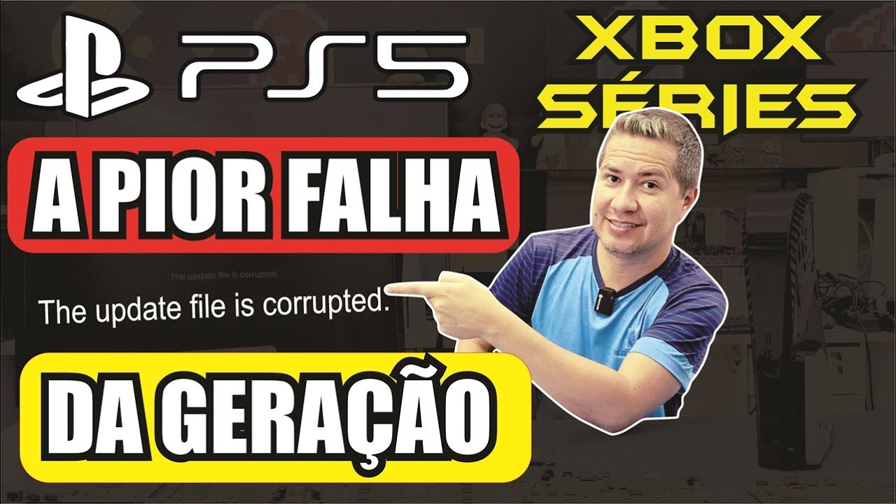 PS5 E XBOX SÉRIES,  A PIOR FALHA da geração SSD COM DEFEITO o console pode morrer.