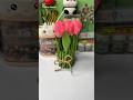 How to make a tulip 🌷#diy #craft #tulip #handmade #foryou #viral #shorts