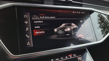 Drive Modes of the 2021 Audi RS7 | Audi Drive Select and RS Modes