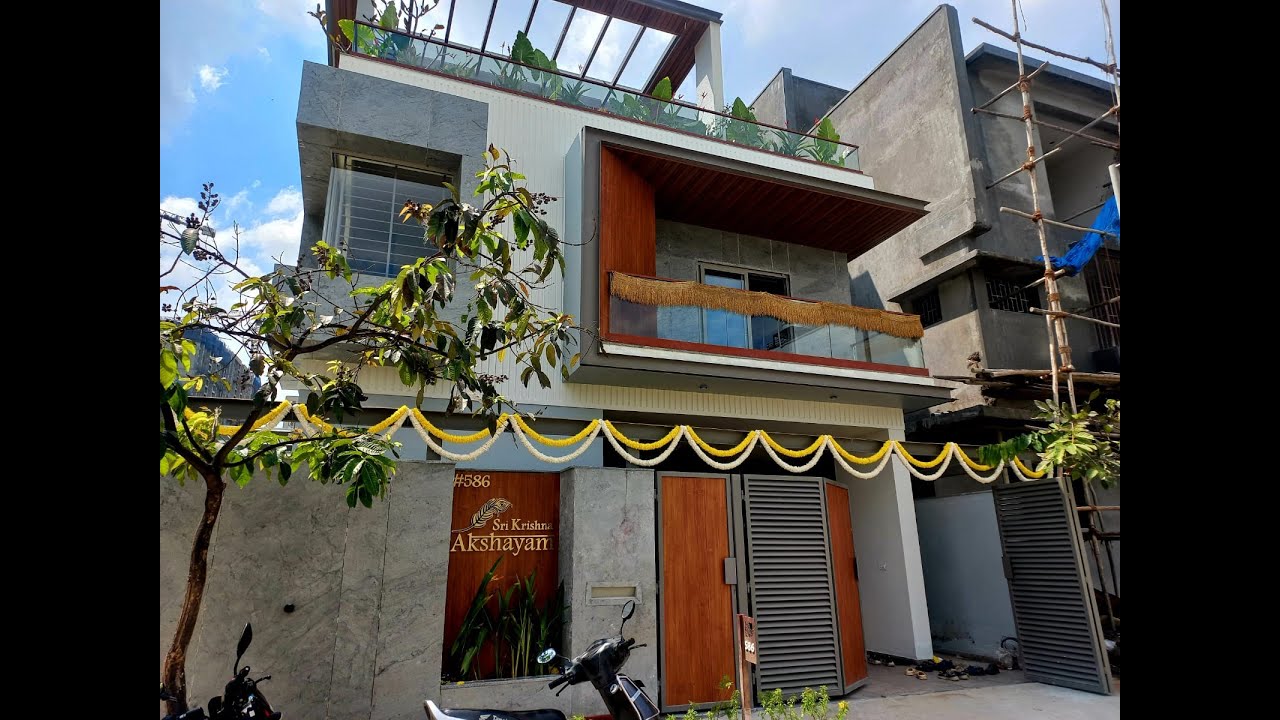 A newly Completed Villa in Prestige City Sarjapur