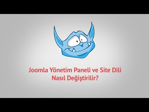 Joomla Yönetim Paneli ve Site Dili Nasıl Değiştirilir? [ #5 ]