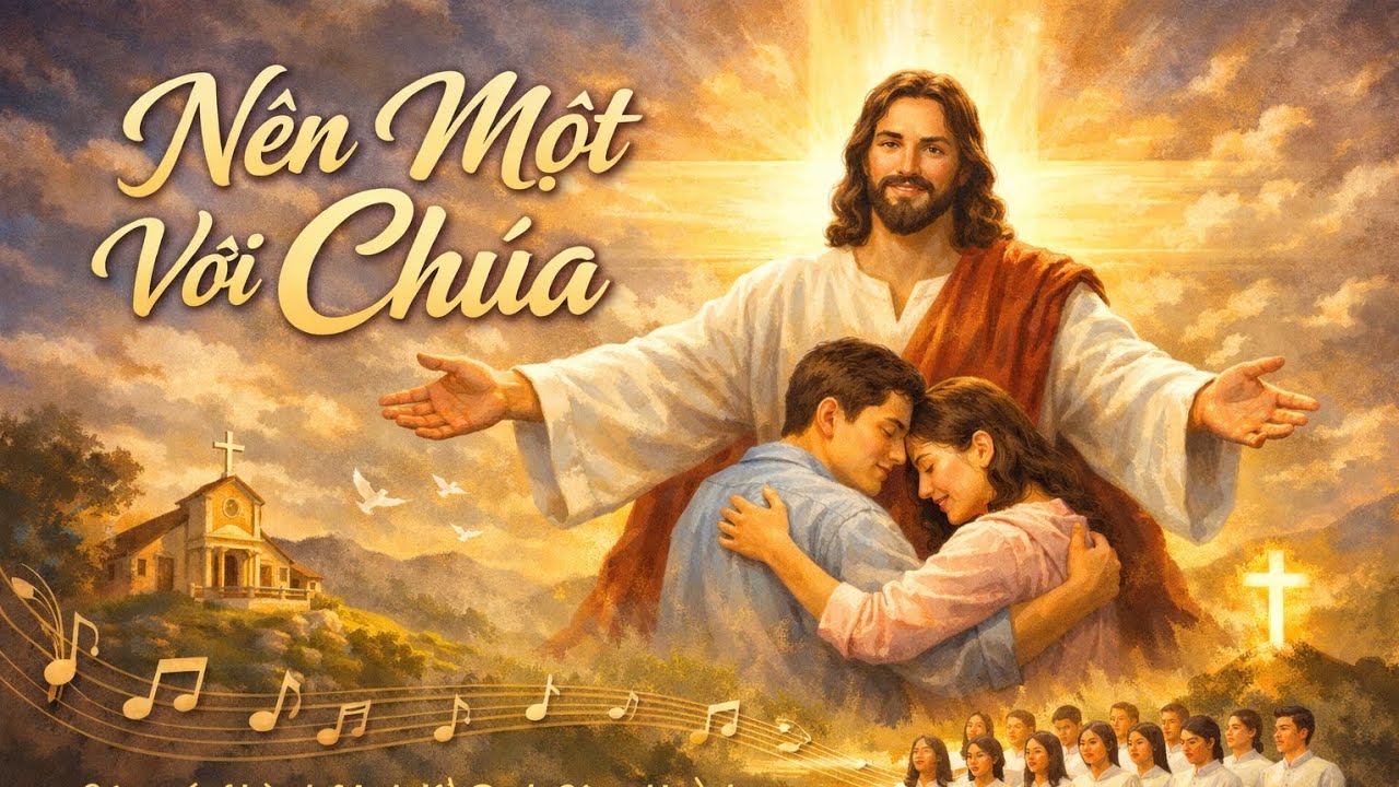 Nên một với Chúa / St : Huỳnh Minh Kỳ, Đinh Công Huỳnh / Tb Ca đoàn Chúa Phục, gx Tân An, gp Mỹ Tho.