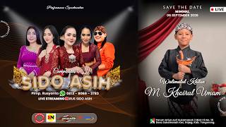 🔴LIVE CS. SIDO ASIH | WALIMATUL KHITAN M. KHOIRUL UMAM | MINGGU, 06 09 2026 | ADINATA SOUND SYSTEM.