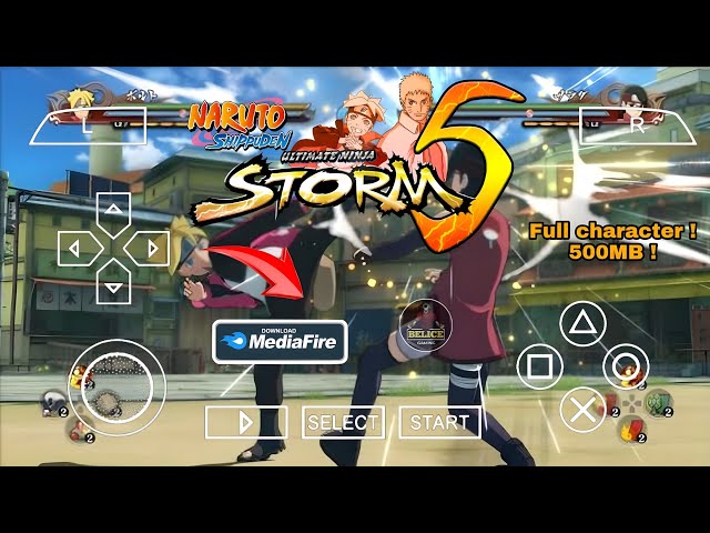 Naruto Ultimate Ninja Storm 5 PPSSPP Free Download File