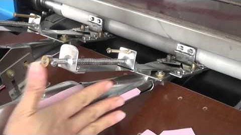 Shirt Assisting Equipment NGAI SHING NS 2410 F538 Triangular Sleeve Placket Folder