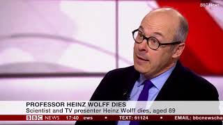 'His ingenuity touched so many' Heinz Wolff's son pays tribute