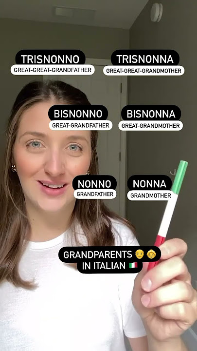 Grandparents in Italian #language #learn #italian