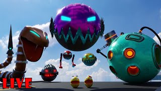 MS PACMAN & PACMAN VS ALL MONSTERS  BEST ADVENTURES IN 2023 live edition