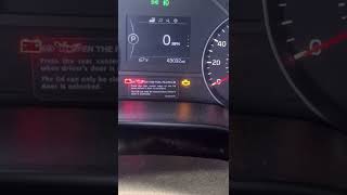 2019 Kia Sportage oil reset