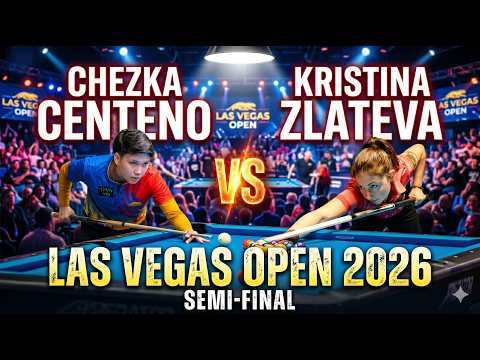The Ultimate Showdown: Centeno vs Zlateva | Las Vegas Open 2026 Semi-Final
