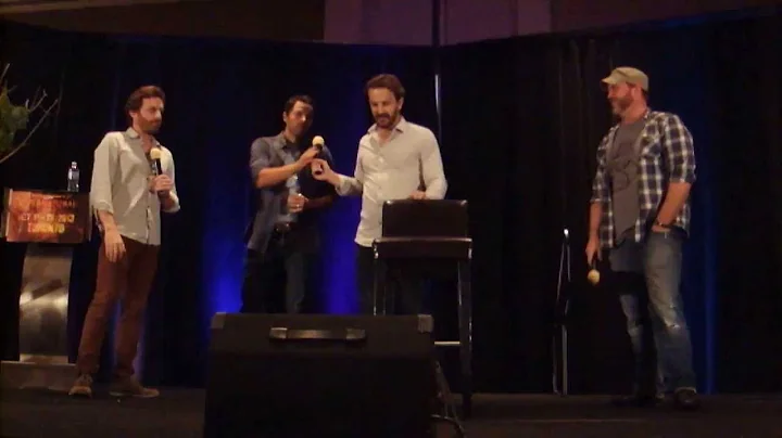 Misha Collins, Ty Olsson and RSJ crash Rob Benedic...