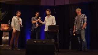Misha Collins, Ty Olsson And Rsj Crash Rob Benedicts Panel Torontcon 2013