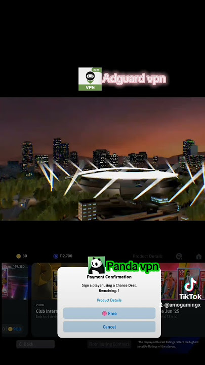 Adguard vpn vs Panda VPN #fifamobile #efootball #efootball2023mobile