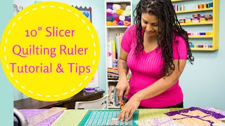 10' Slicer Quilting Ruler- Video Tutorial by The Crafty Gemini