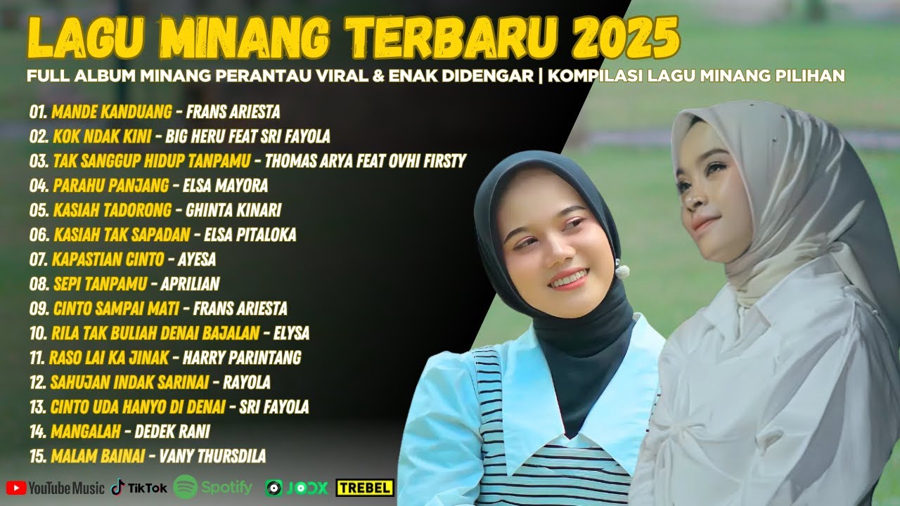 Lagu Minang Terbaru 2025 - Full Album Minang Perantau Viral & Enak ...