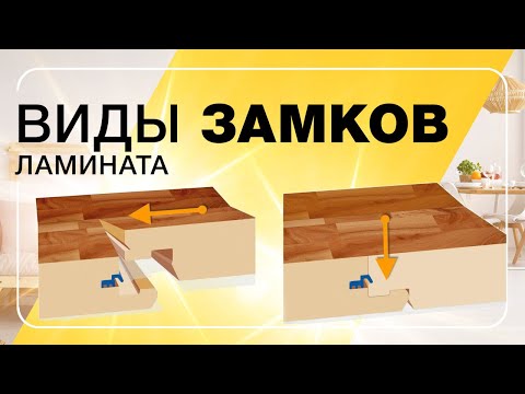 Виды замков ламината