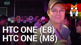 HTC One E8 Hands On und Kurztest - Vergleich mit HTC One M8 [Deutsch]