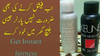 Best skin whitening bleach,get instant whitening in 15 mints