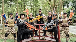 Nerf Guns War : Winter Warriors Of SEAL TEAM Use Nerf Guns Attack Boss XX Dangerous Criminal Group