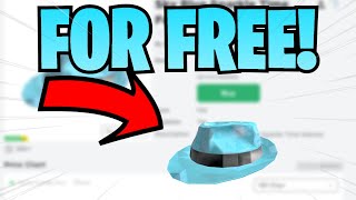 April Fools How To Get Sky Blue Sparkle Time Fedora For Free In Roblox