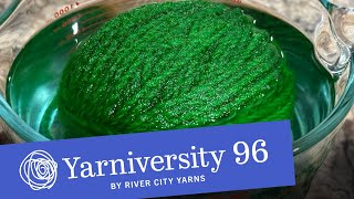 Podcast On! Episode 96: a DIY gradient yarn dyeing adventure