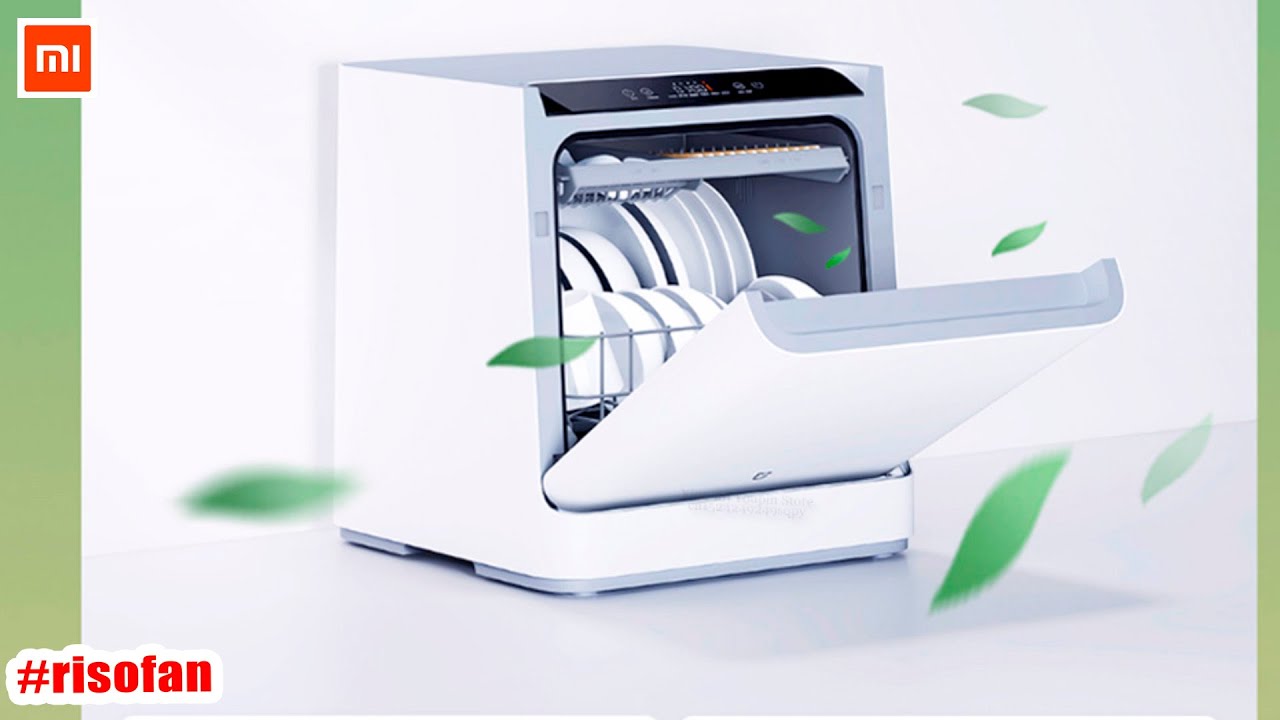 New Xiaomi Desktop Dishwasher Kitchen Cleaner. YouTube