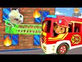 Fire fight obstacle course maze traps police pets hamster in hamster king  series hamster police
