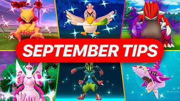 Bekijk dit VÓÓR september in Pokémon GO!