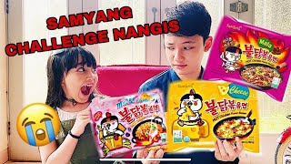 SAMYANG CHALLENGE ALWI SAMPAI NANGIS ???  ALWI ASSEGAF DAN AMINAH (ALMON CHANEL)