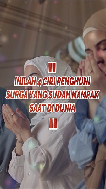 THESE ARE 4 CHARACTERISTICS OF THE RESIDENTS OF HEAVEN THAT ARE ALREADY VISIBLE IN THE WORLD